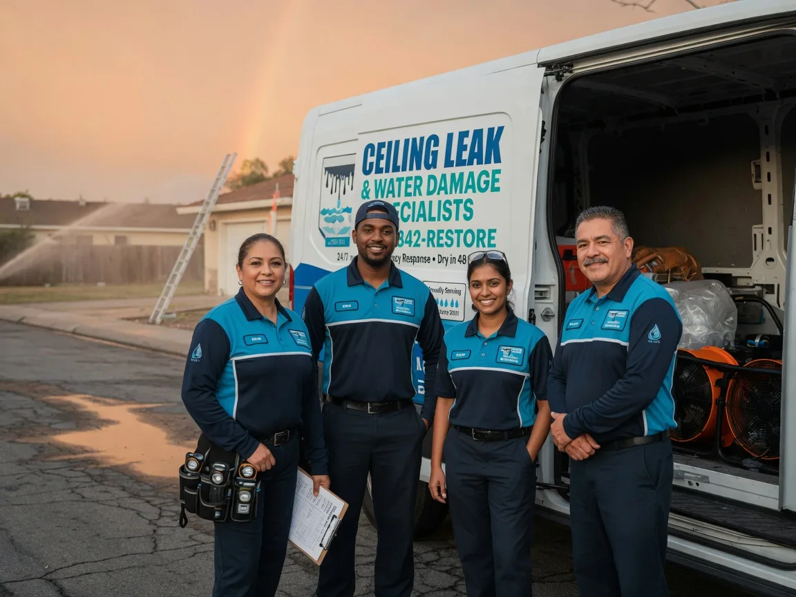 Ceiling Leak Cleanup company in Suches, GA