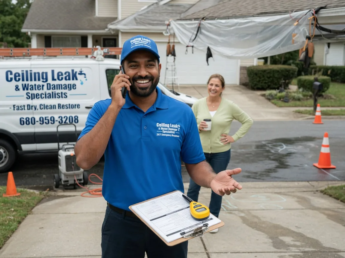 Ceiling Leak Cleanup Suches, GA FAQs
